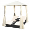 Vidaxl Black Metal Deckchair (Vidaxl Black Metal Deckchair)