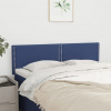 vidaXL Čelá postele 2 ks modré 72x5x78/88 cm látka - Modrá - 16491-158094