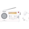 Sangean PR-D7 PR-D7-WH prenosné rádio, FM, AM, biela; PR-D7-WH