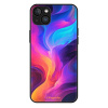 iSaprio MagSafe lesklé pouzdro - Apple iPhone 14 Plus - Abstract Wave 01 (Lesklé MagSafe pouzdro iSaprio pro Apple iPhone 14 Plus - Abstract Wave 01 - tvrzený skleněný obal a ochranný kryt s elegantní