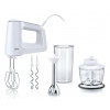 Braun MultiMix 3 HM3135 ruční šlehač, 500 W, 5 rychlostí, rozsáhlé příslušenství, bílý HM3135