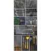 SP Tools Dielenský box SPT TECH XL - modrý SP42355 Typ: Vybavený, Počet náradí: 344 kusov