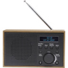 Denver DAB-46 111111000390 stolný rádio, DAB+, FM, sivá; 111111000390