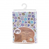 Kikko Bambusové prestieradlo s gumou 50x70 cm Flowers&Birds For Boys