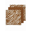 Meyco Plenky 3-balení Zebra-Uni camel-Zebra