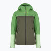 Dámska bunda Peak Performance Trail Hipe Shell Peppermint/pine needle/vivid rain jacket