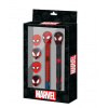 Set 2 tužek a 5 gum Spiderman