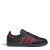 adidas Samba Club Shoes Mens Black/Red/Black 9 (43.3)