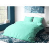 Aaryans bavlnené obliečky Mono mentolové 140x200/70x90cm