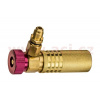 rychlospojka HP pro špatně přístupné porty HP 1234yf, adaptér M12x1.5 x 1/4 SAE