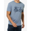 Merino tričko Super.natural Bicycle Nomad Tee - blueberry/flint stone