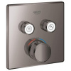 GROHE 29124A00GROHTHERM Smart Control Termostat podomietkový 2 ventily, Hard Graphite GRO 29124A00