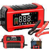 VÝKONNÁ INTELIGENTNÁ NABÍJAČKA AUTOBATÉRIÍ 15A LCD 24V 12V AUTOMATICKÁ