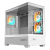 GIGABYTE C201 PANORAMIC ICE/Midi Tower/Transpar./Biela GB-C201PI