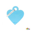 My Family gravírovateľný prívesok Small Heart Aluminum 2,8 x 2,5 cm