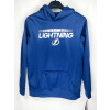 Outerstuff Dětská mikina Tampa Bay Lightning NHL Authentic Pro Hood Po Hoodie Veľkosť: Dětské L (11 - 12 let)