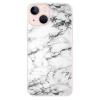 iSaprio Silikónové puzdro - White Marble 01 pre Apple iPhone 13 mini