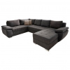 Livetastic SEDACIA SÚPRAVA, textil, hnedá - Online Only obývacie izby - 002310003001