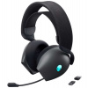 DELL bezdrátová náhlavní souprava AW725H/ Wireless gaming Tri - mode Headset/ sluchátka + mikrofon/ černá (545-BBFW)
