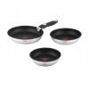 Sada 3 panvíc s odnímateľnou rukoväťou Teesa FRYING PANS SINGLE HAND