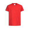 Tričko STEDMAN Classic-T Organic Crew Neck, Scarlet červená, XL