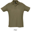 SOL's Collection Polokošile Summer II, krátký rukáv COT25134254903-army L Army zelená