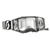 okuliare PROSPECT WFS racing čierna/biela SCOTT - USA (plexi čiré)