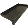 Vonkajší hliníkový parapet 165 x 900 mm, hnedý, vr. príslušenstva