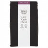 Tesco Home Easy Care Black posteľná plachta 100 x 200 cm