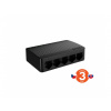 Switch SG105M 5-port.Gigabit Ethernet 10/100/1000 Mbps TENDA