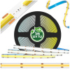 LED pásek COB - 7W - 12V - IP20 - 50m - teplá bílá