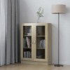 zahrada-XL Vitrína, dub sonoma 82,5x30,5x115 cm, kompozitné drevo 802753