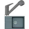 Set Schock S19-2 (dřez Manhattan D-100LS Croma + baterie Cosmo.120 Croma)