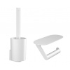 Hansgrohe WallStoris Set doplnkov na WC, matná biela 27969700-HG