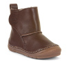 Froddo detské čižmy z prírodnej kože hnedé, veľkosť 24