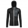 ORTOVOX Dámska fleecová mikina W's 25 black raven - čierna Veľkosť: XL