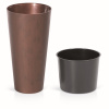 kvetináč 30cm TUBUS SLIM CORTEN DTUS300C-7601U oceľ plastový PROSPERPLAST