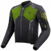Textilná motocyklová bunda na leto Rebelhorn JAX Fluo Yellow 4XL