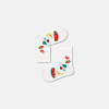 Happy Socks Detské biele ponožky Happy Socks s ovocím, vzor Fruit Tower