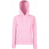 F.O.L. | Classic Lady-Fit Hooded Sweat, Dámska mikina s kapucňou, ružová Light, L