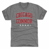 Chicago Blackhawks - Connor Bedard Athletic Font Gray NHL Tričko XXL/USA=3XL/EU