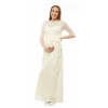 Be MaaMaa Tehotenské šaty - ecru
