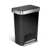 Odpadkový kôš Simplehuman 45 L CW1385CB čierna ONE SIZE