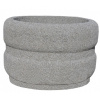 HTI Betonový květináč Orbis Ø 100, výška 65 cm III Barva betonu: Bílý štěrkovaný beton