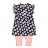 Dirkje Set 2-dielny C-SO FRESH OOPSIE DAISY Navy-Pink-68
