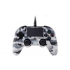BAZAR - Nacon Wired Compact Controller - ovladač pro PlayStation 4 - camo grey - Poškozený obal (Komplet)