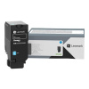 Lexmark - Azurová - originální - kazeta s barvivem LCCP - pro Lexmark CS730de, CX730de