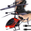 DIAĽKOVO OVLÁDANÝ RC VRTUĽNÍK S LED A GYROSKOPICKOU STABILIZÁCIOU, ČERVENÝ