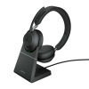 Jabra 26599-999-989 Evolve2 65 Bezdrôtové Stereo Slúchadlá s Nabíjacou Stanicou (26599-999-989)