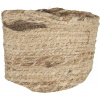 IB Laursen Jutový kôš s rukoväťou - Ø 14 x V 14 cm